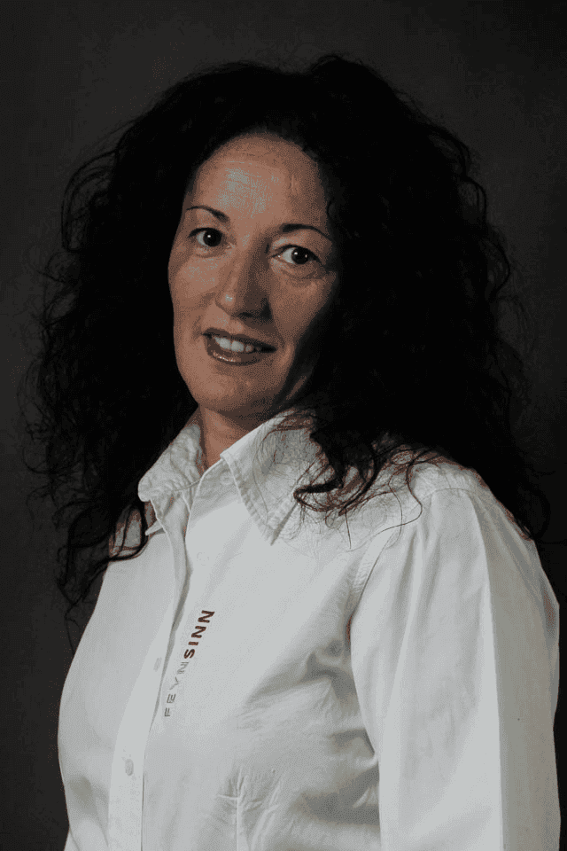 A picture of the author, Brigitte Falticica
